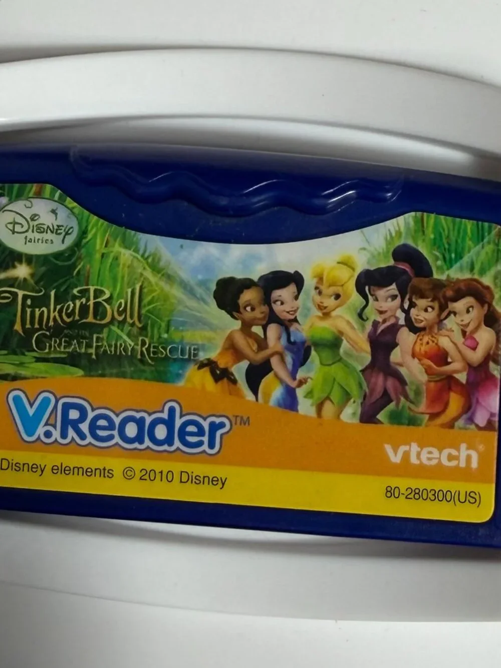 VTech V-Reader Learning Games Lot of 3 Mickey Mouse | Tinker Bell | Tangled